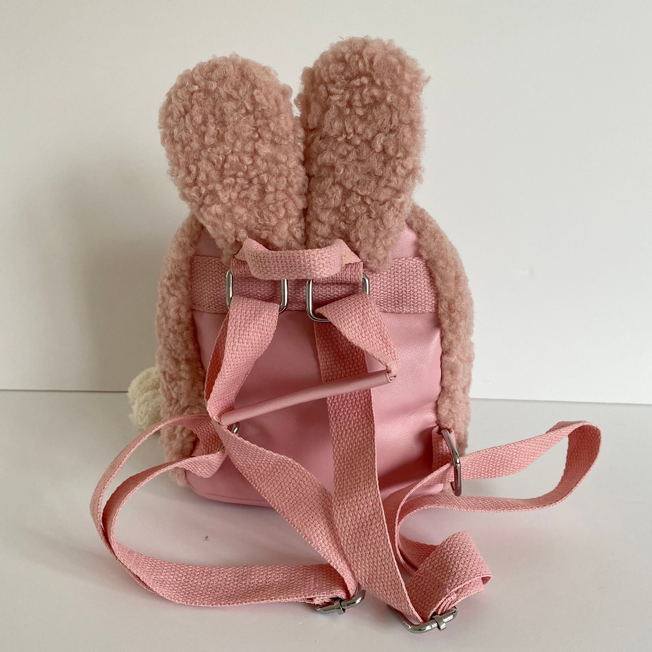 Personalized Hand Patch Kids Teddy Backpack