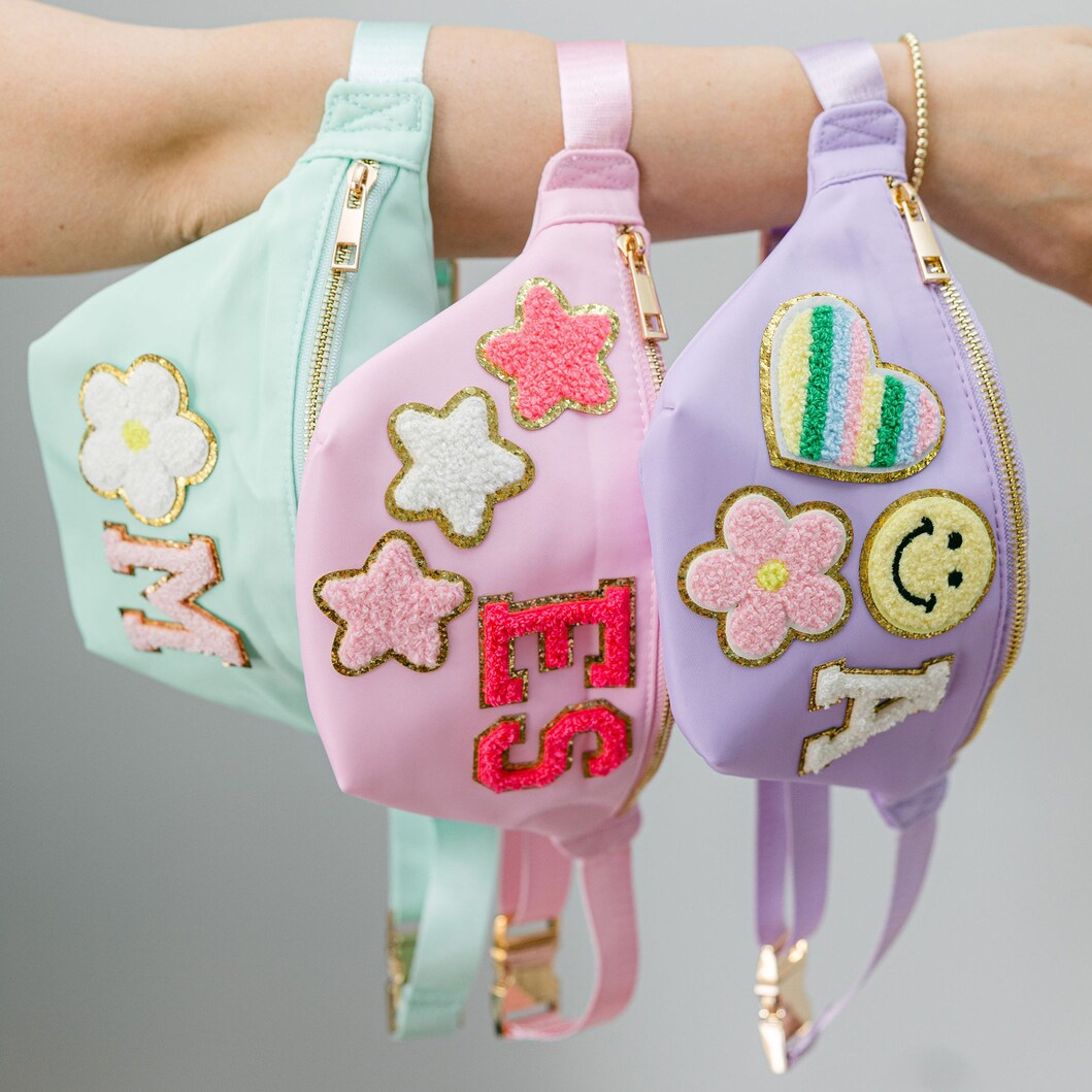 Personalized Chenille Patch Mini Fanny Pack
