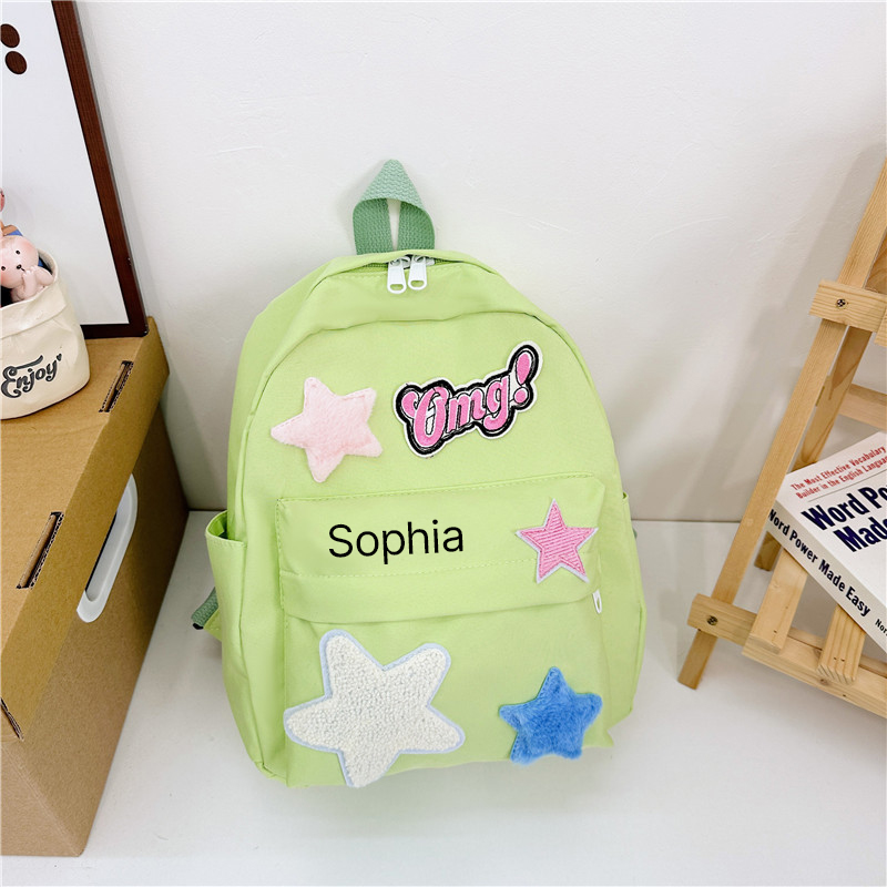 Personalized Kid Cute Star Backpack