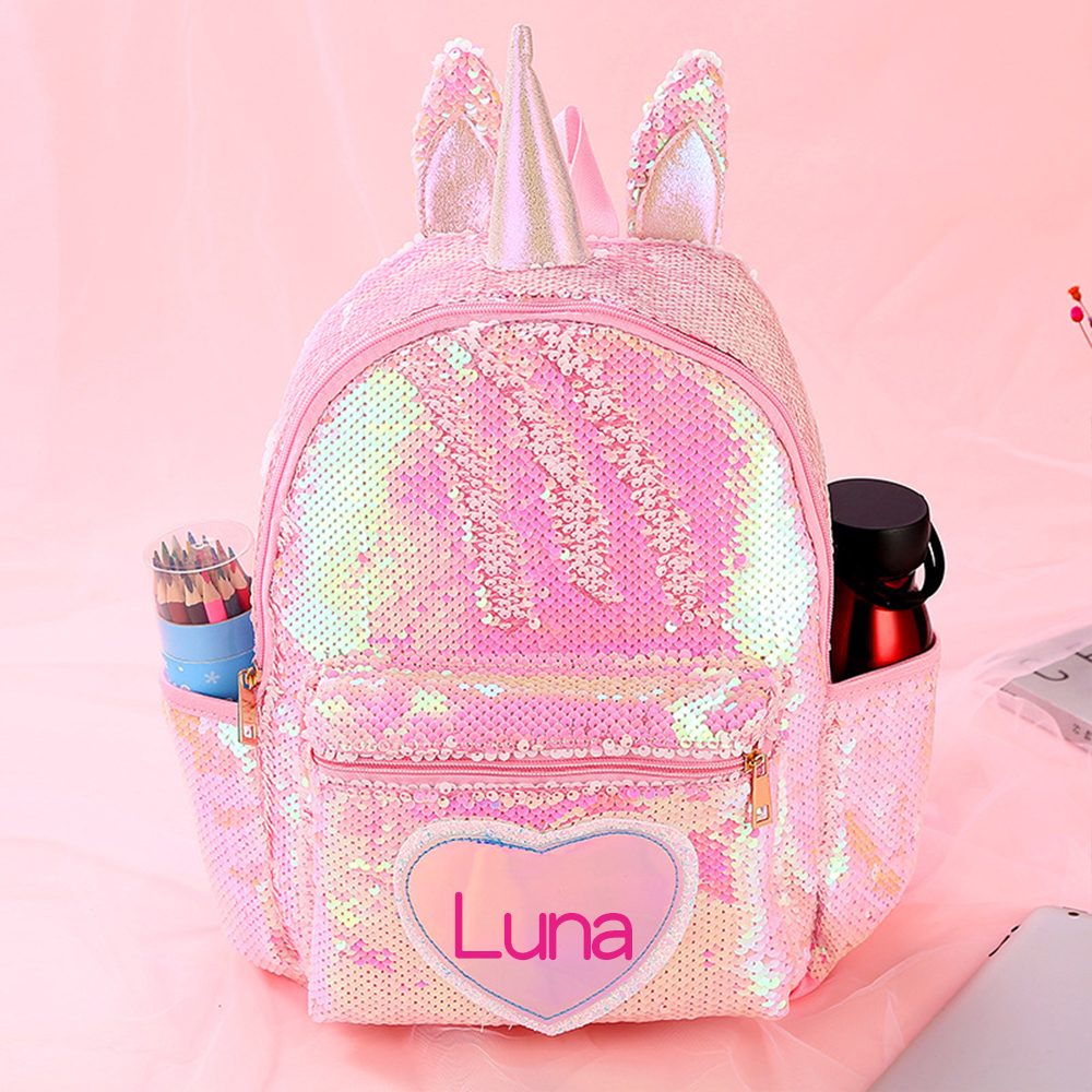 Personalized Shining Unicorn Backpack