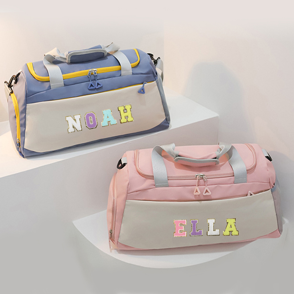Personalized Name Weekender Travel Duffle Bag