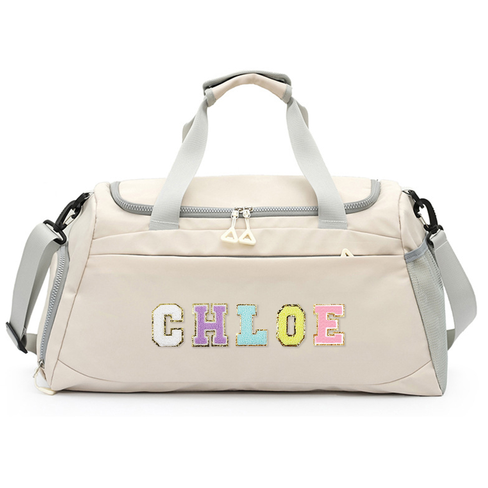 Personalized Name Weekender Travel Duffle Bag