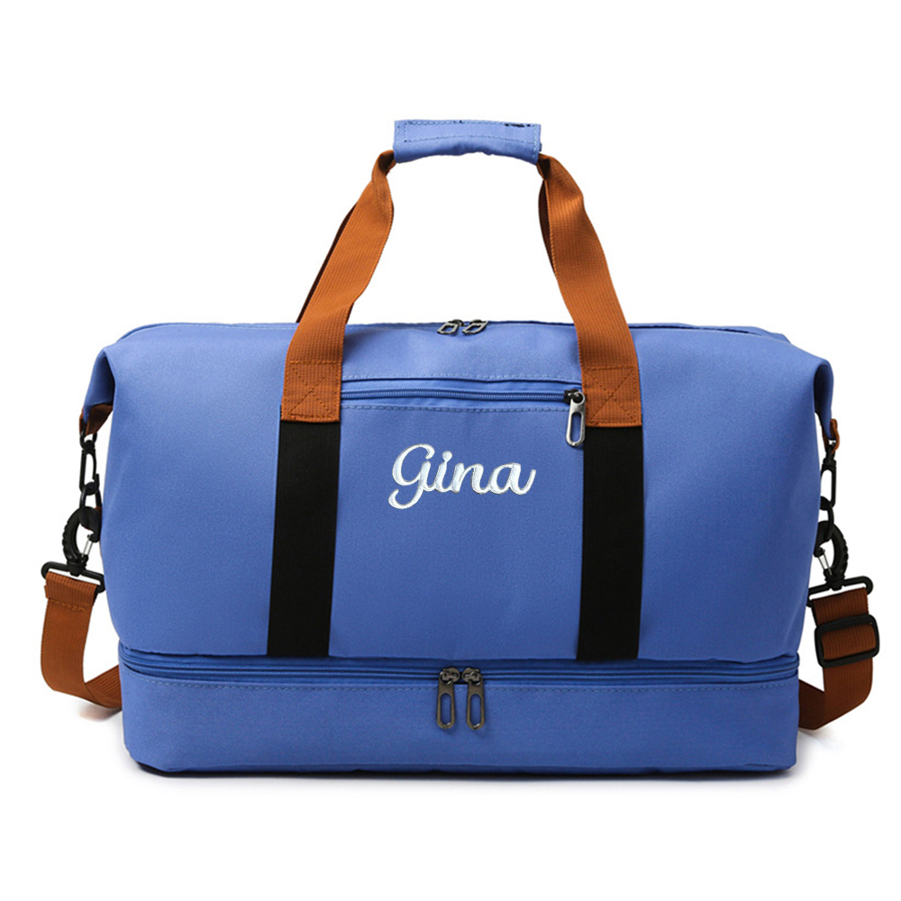 Personalized Embroidery Oxford Fabric Duffle Bag