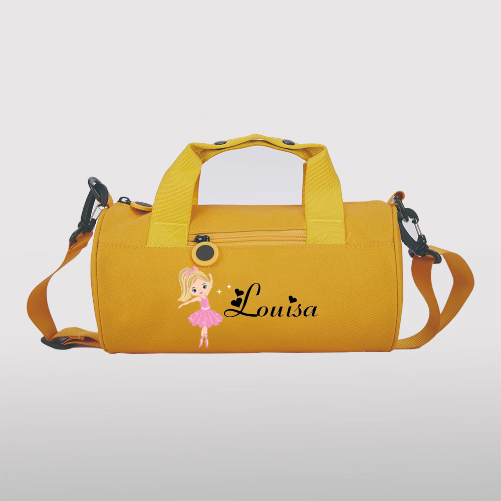 Personalized Ballerina Water Proof Duffle Dance Bag