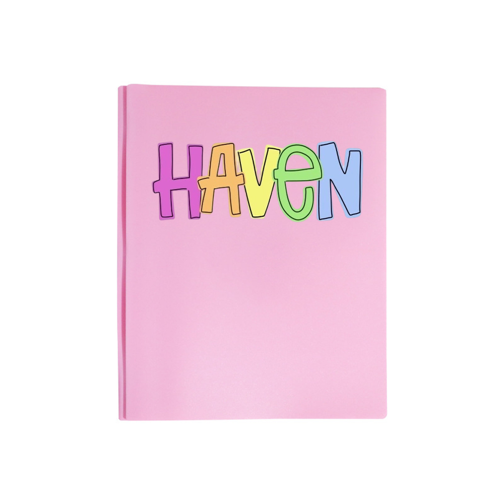 Personalized Back To School Colourful Folder