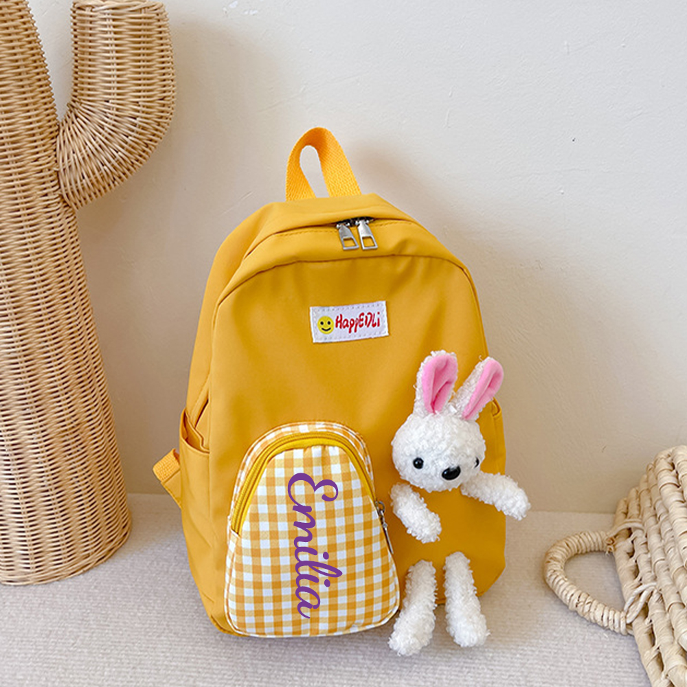 Personalized Kids Teddy Bear School Backpack