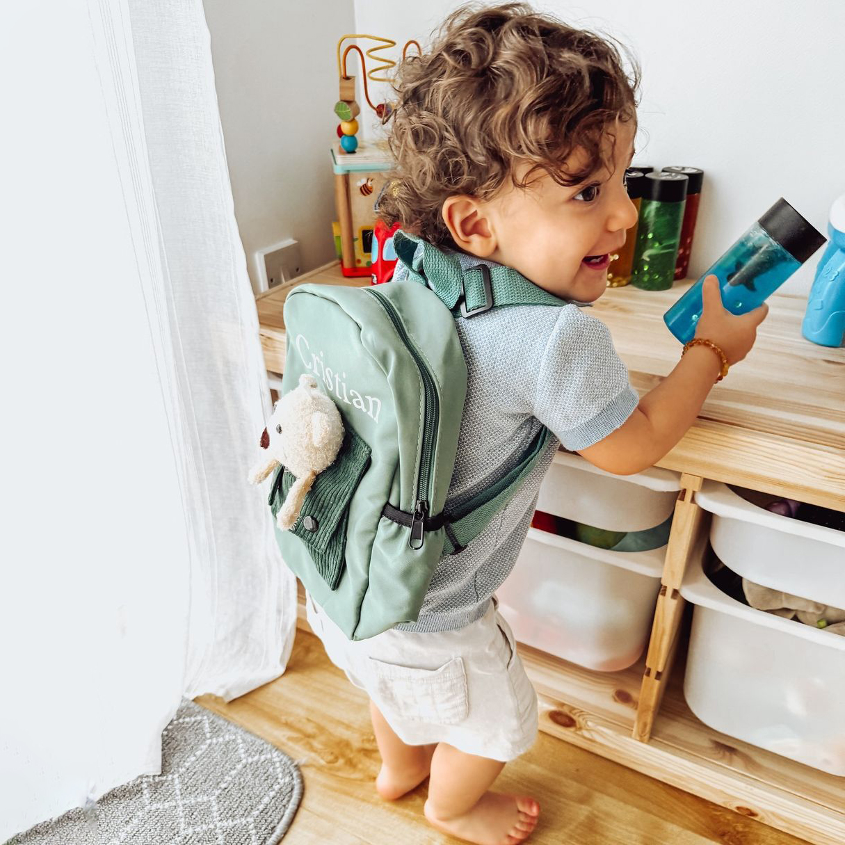 Personalized Bear Back to School Backpack