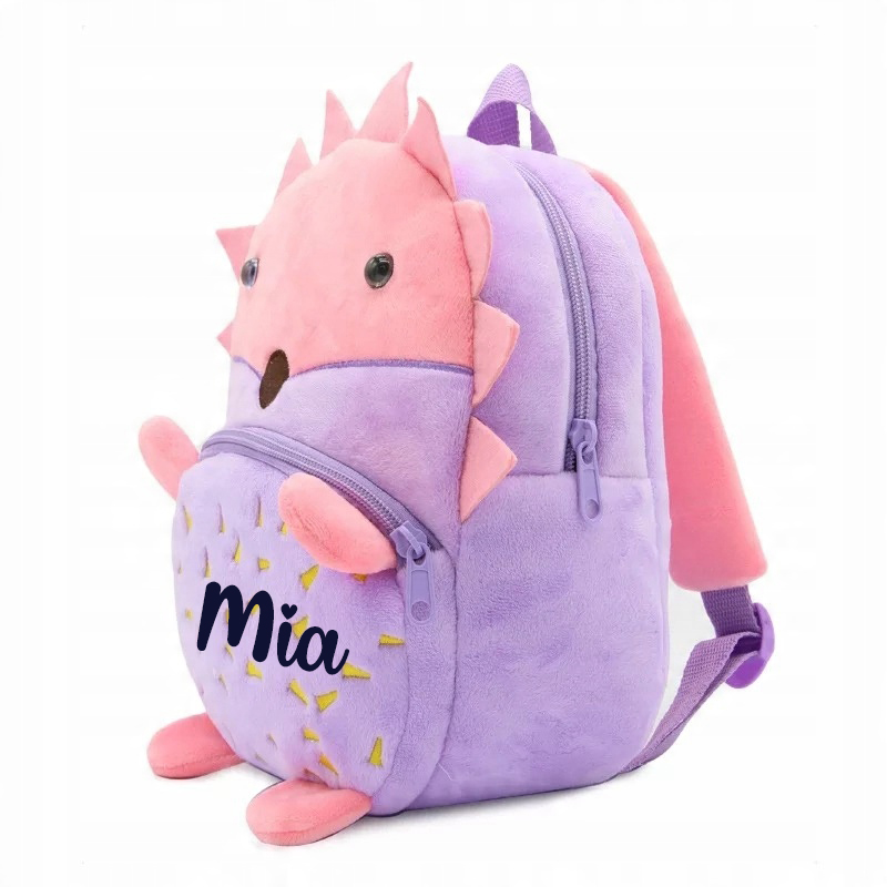 Personalized Cute Hedgehog Animals Toddler Backpack