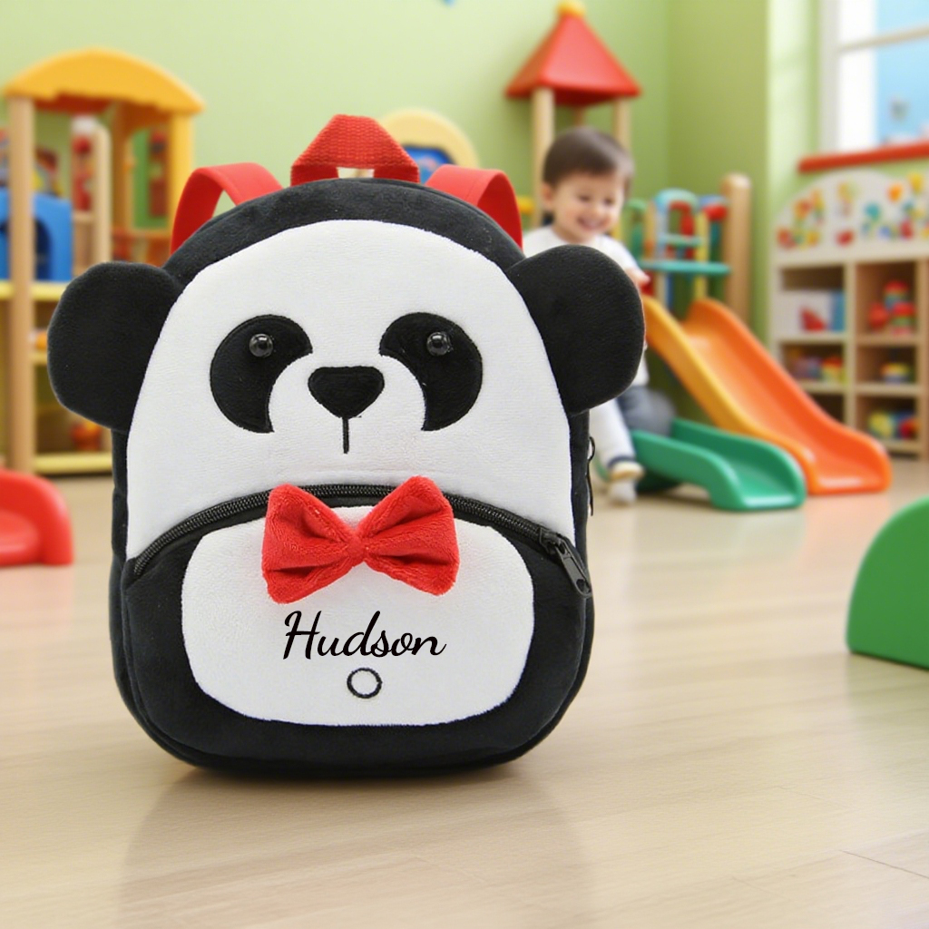 Personalized Cute Panda Animals Toddler Backpack
