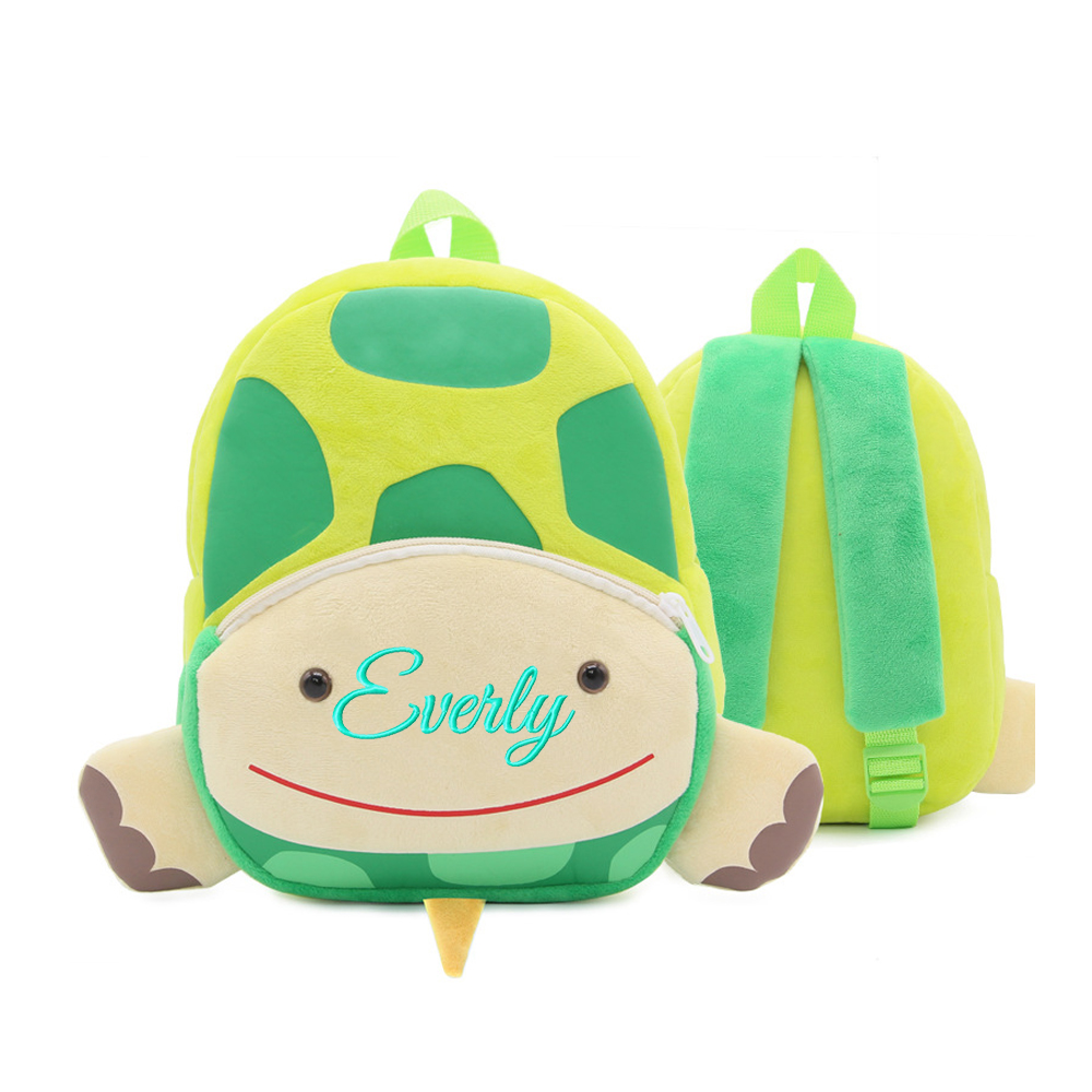 Personalized Embroidery Cartoon Animals Backpack