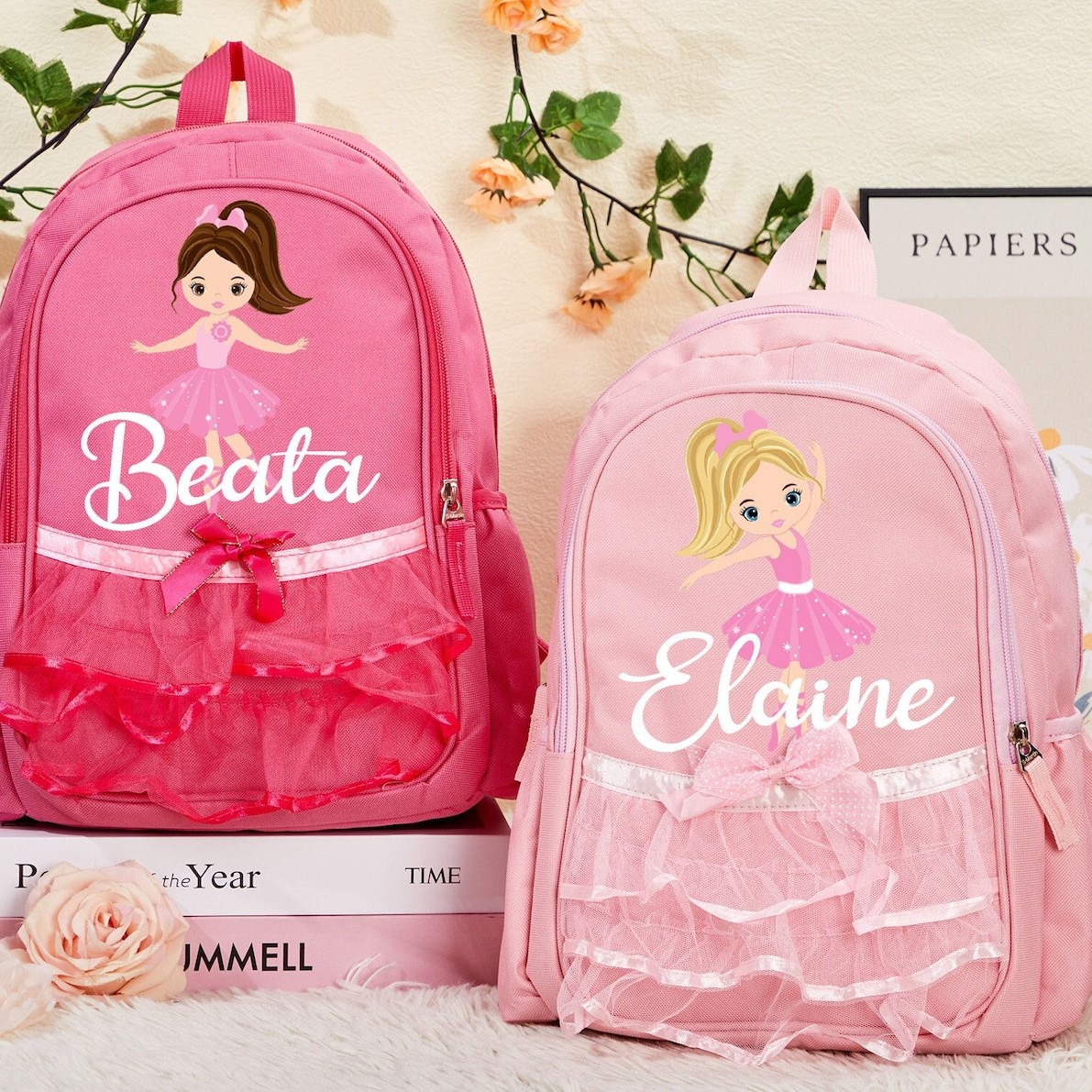 Personalized Kid Ballerina Dance Backpack