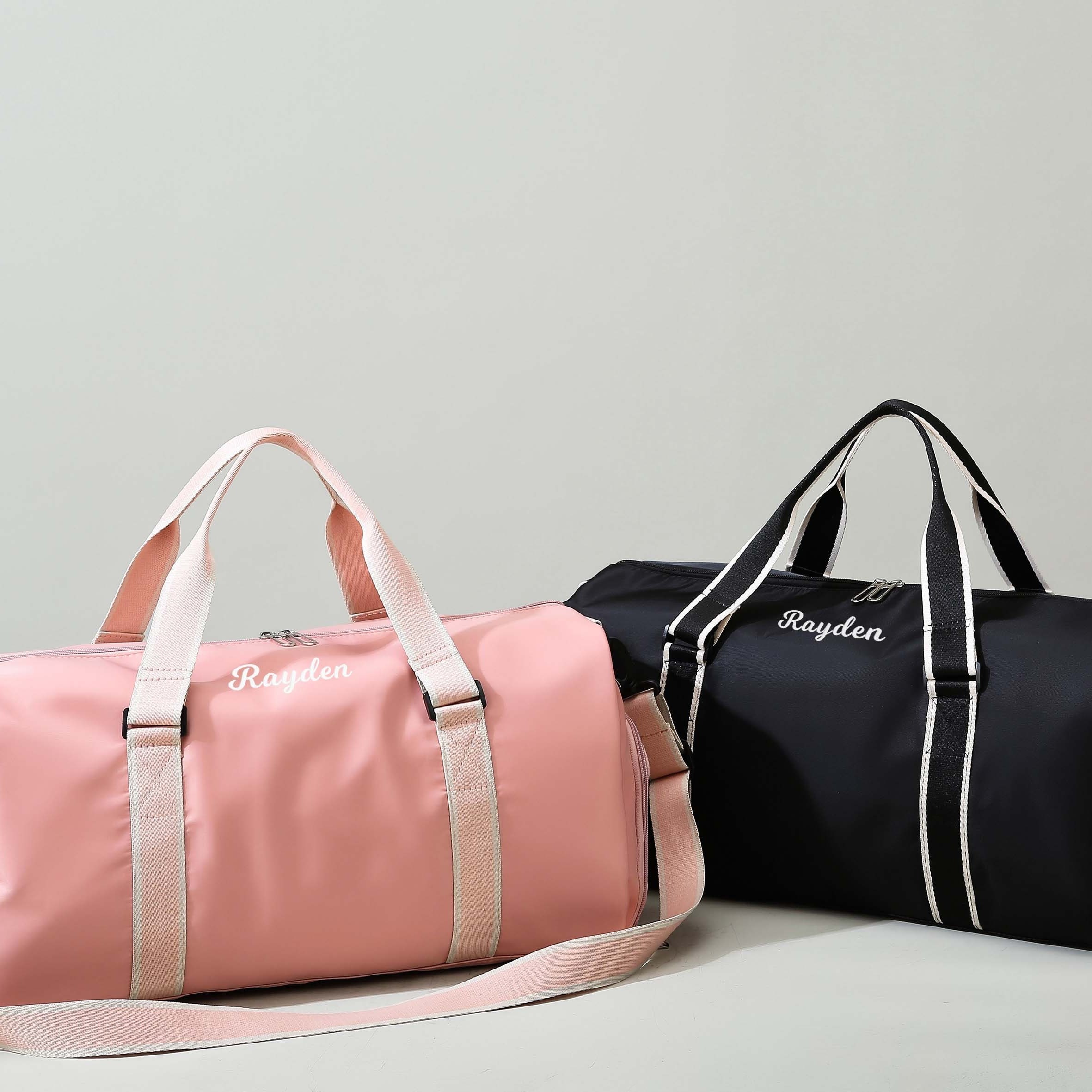 Personalized Embroidery Oxford Fabric Duffle Bag