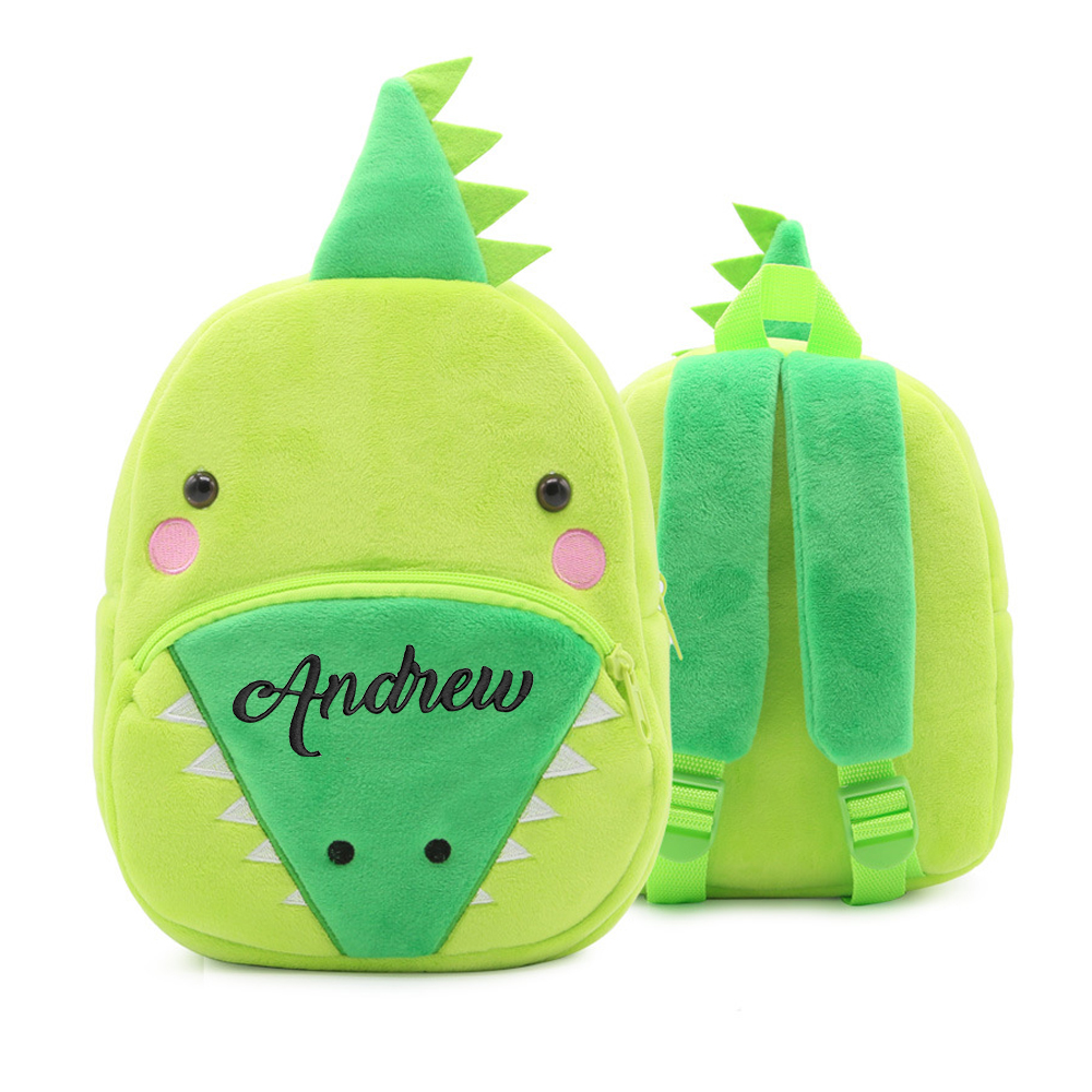 Personalized Embroidery Cartoon Animals Backpack