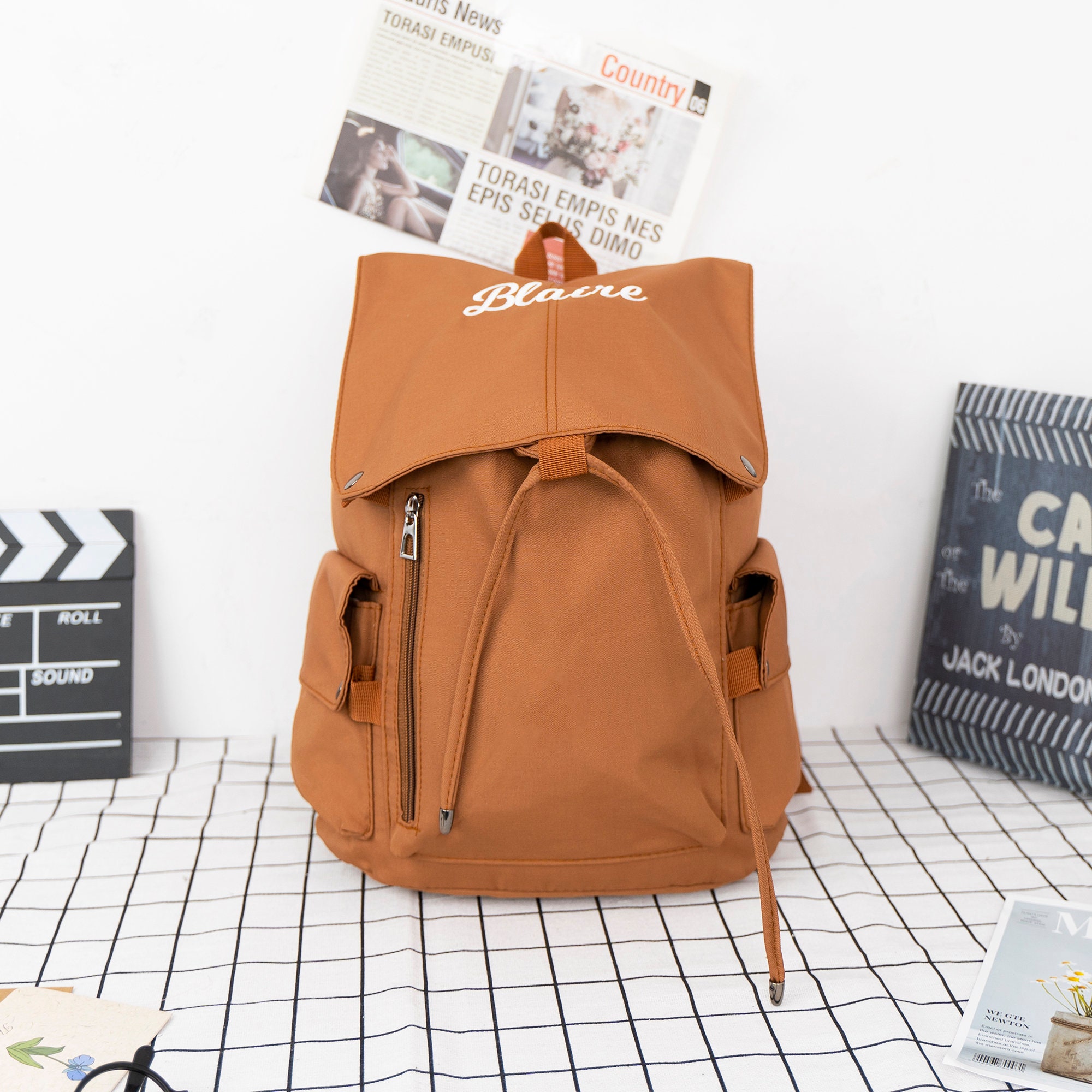 Personalized Large-capacity High School Student Schoolbag