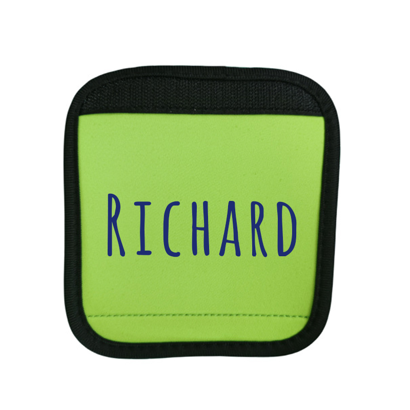 Personalised Name Luggage Tag Handle Cover