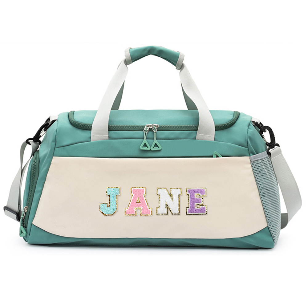 Personalized Name Weekender Travel Duffle Bag