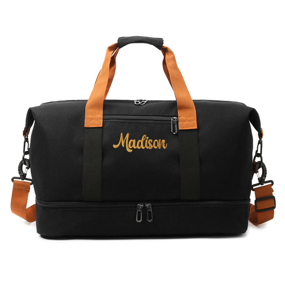 Personalized Embroidery Oxford Fabric Duffle Bag