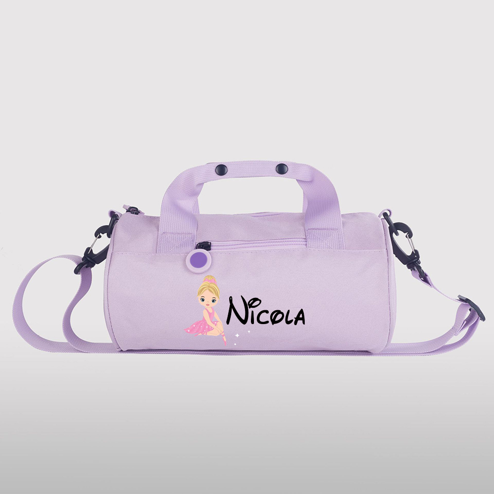 Personalized Ballerina Water Proof Duffle Dance Bag