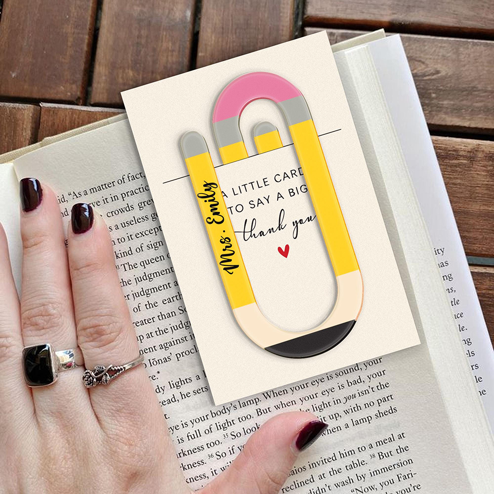 Personalized Back to School Gift Multipurpose Jumbo Paper Clip