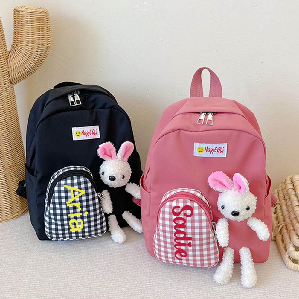 Personalized Kids Teddy Bear School Backpack