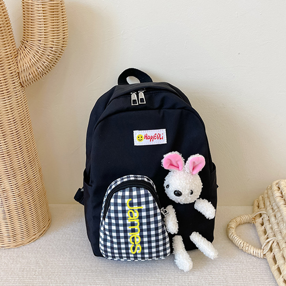 Personalized Kids Teddy Bear School Backpack