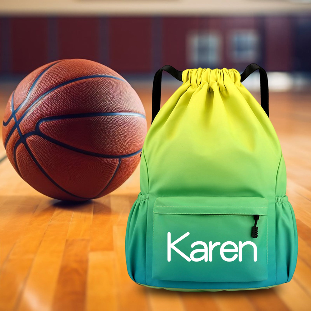 Personalized Colorful Waterproof Oxford Gym Backpack