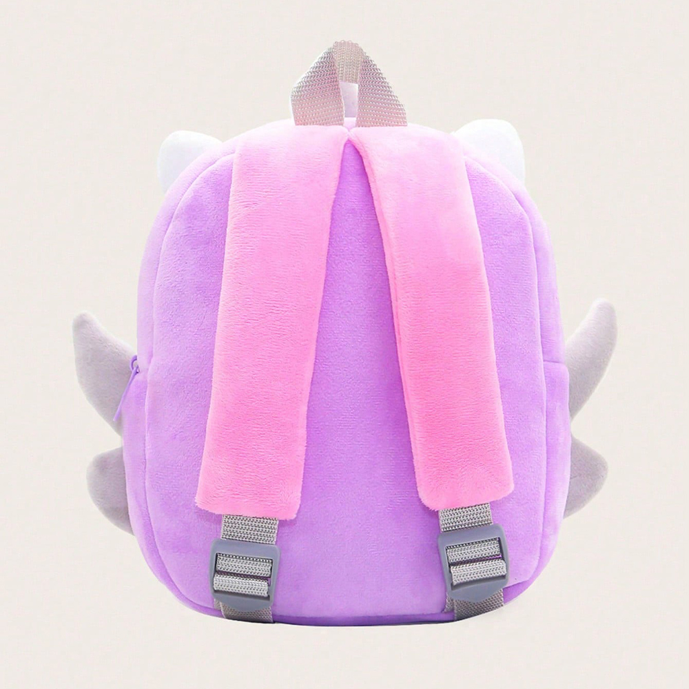 Personalized Cute Purple Unicorn Animals Toddler Backpack