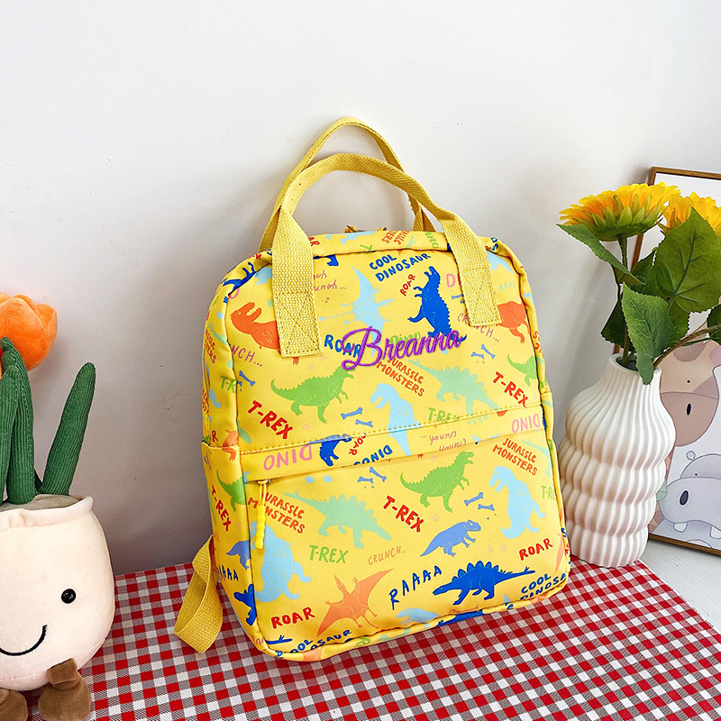 Personalized Dinosaur Back to School Backpack