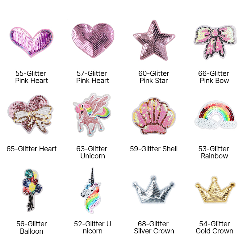 Chenille DIY Iron On Patch