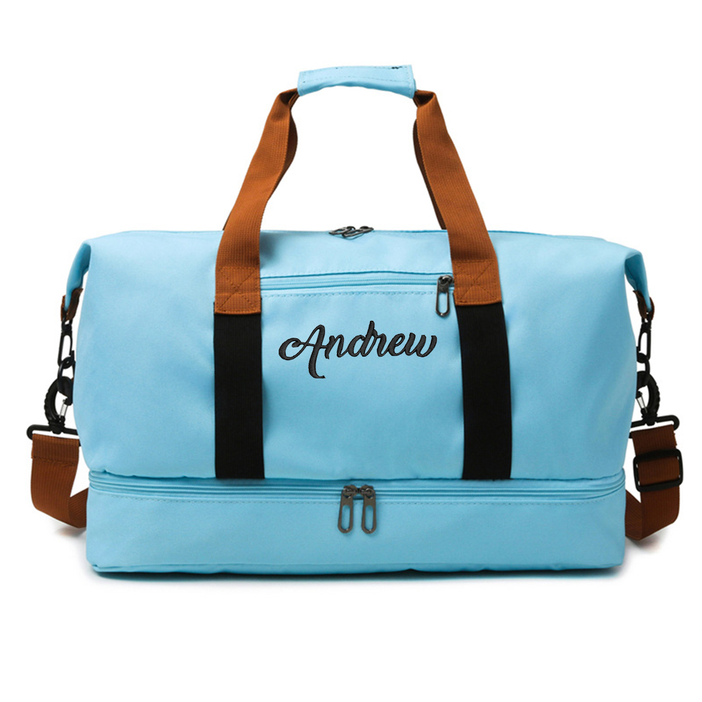 Personalized Embroidery Oxford Fabric Duffle Bag