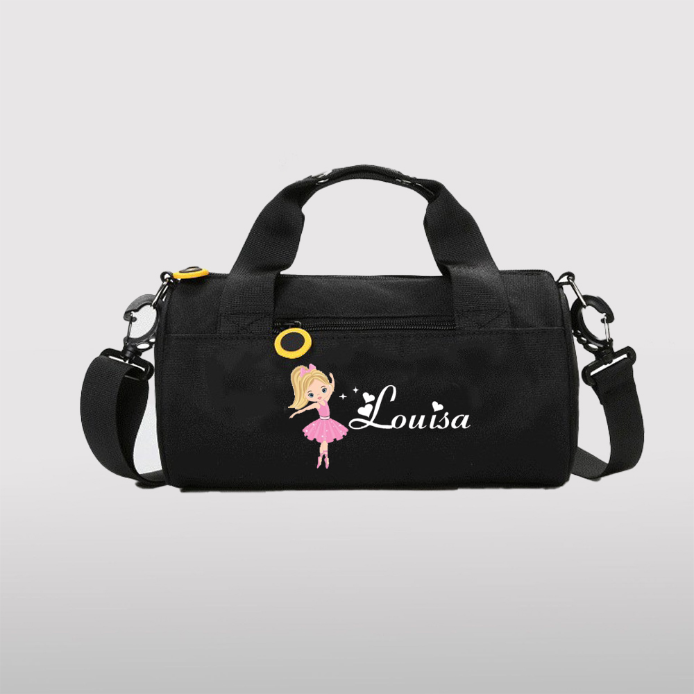 Personalized Ballerina Water Proof Duffle Dance Bag