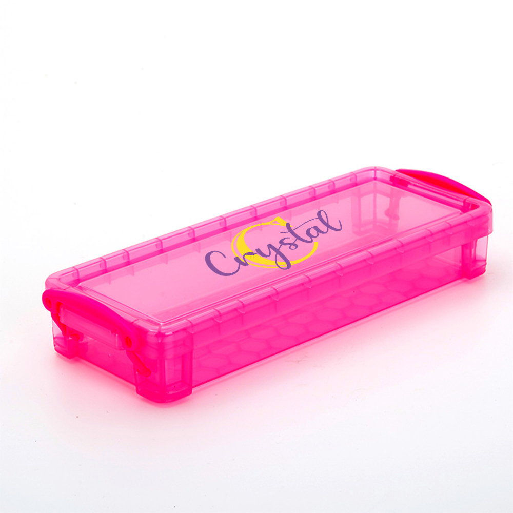 Personalized Colourful Back to School Supplies Crayon Box