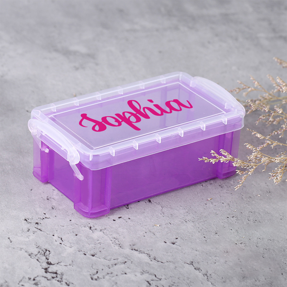 Personalized Kids Name Colourful Crayon Holder