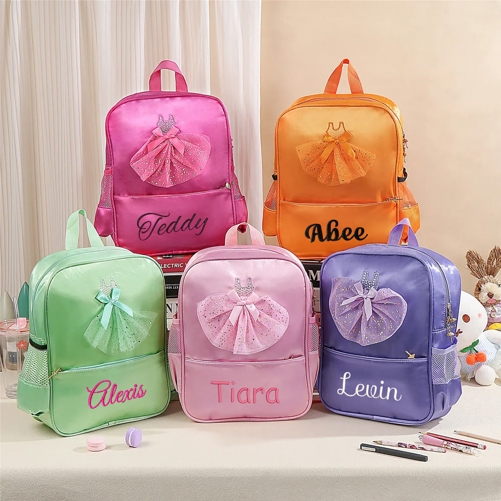 Personalized Kids Ballerina Backpack