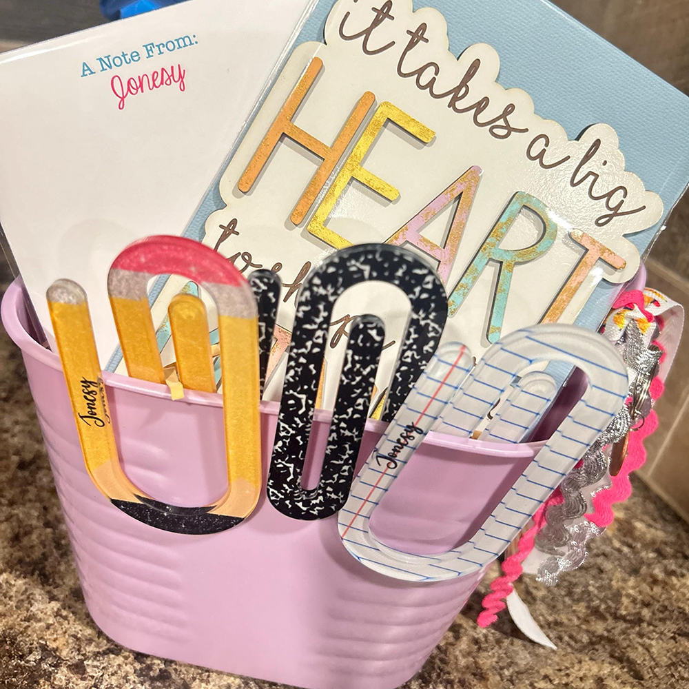 Personalized Back to School Gift Multipurpose Jumbo Paper Clip