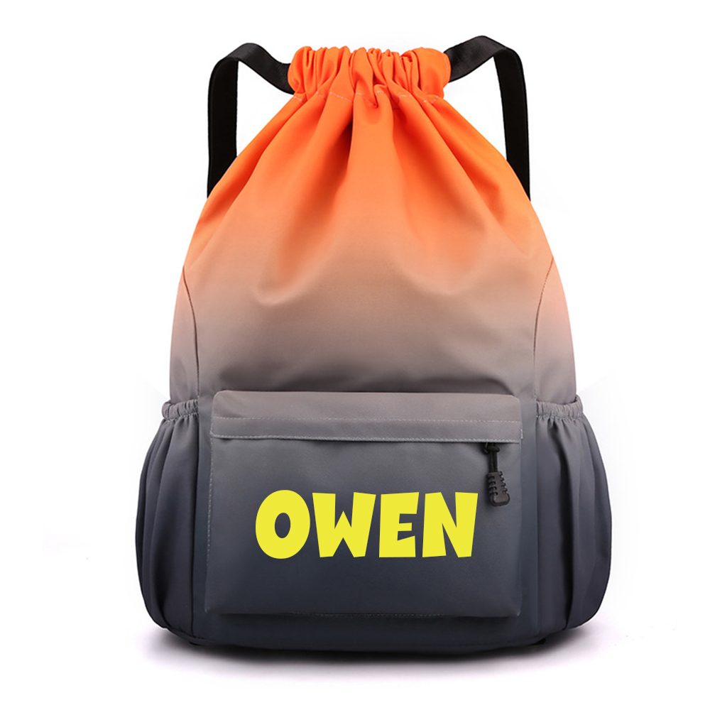 Personalized Colorful Waterproof Oxford Gym Backpack