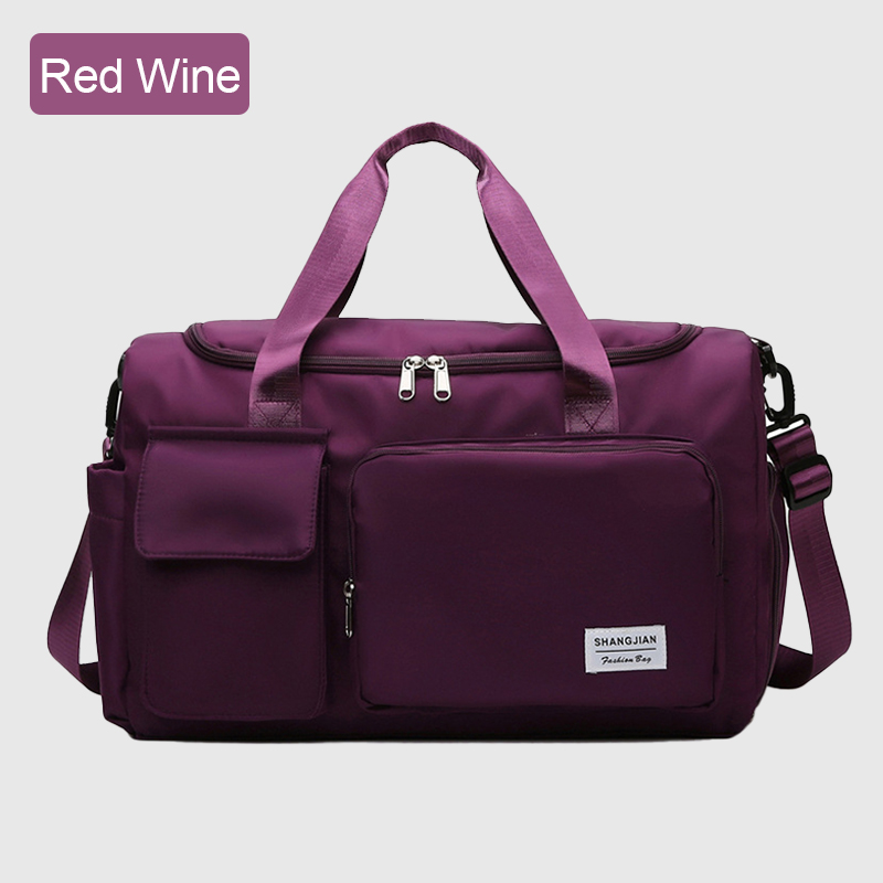 Personalized Embroidery Color Duffle Bag