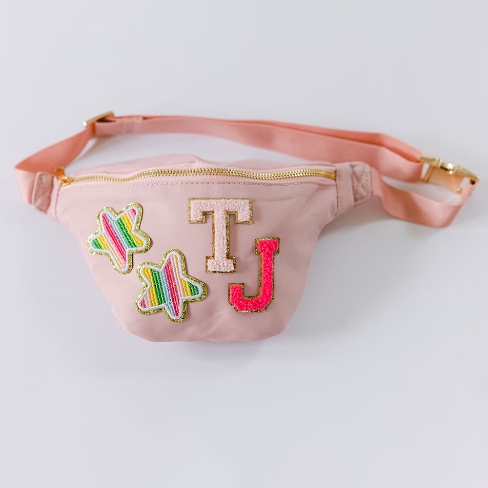 Personalized Chenille Patch Mini Fanny Pack