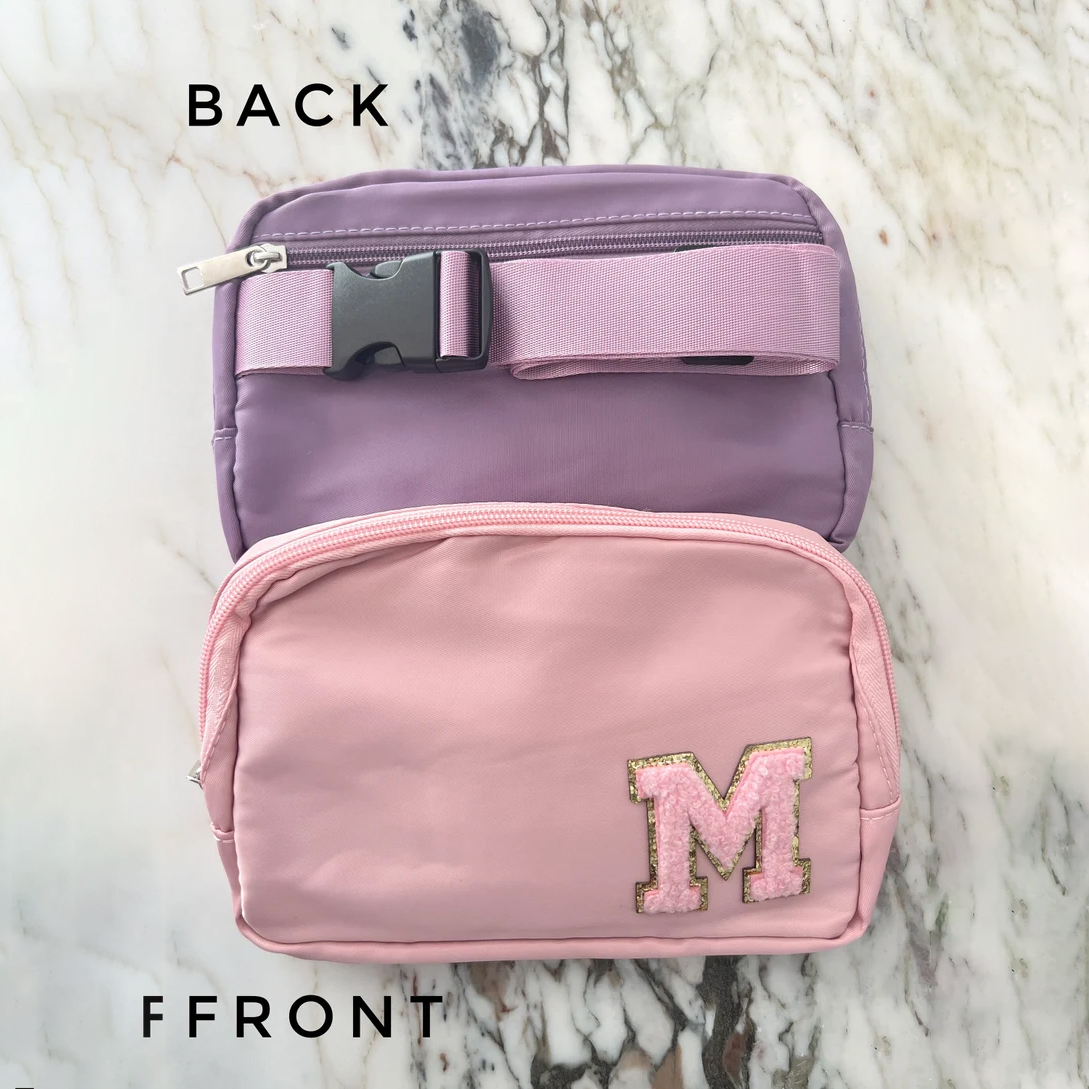 Personalized Cute Chenille Patch Fanny Pack