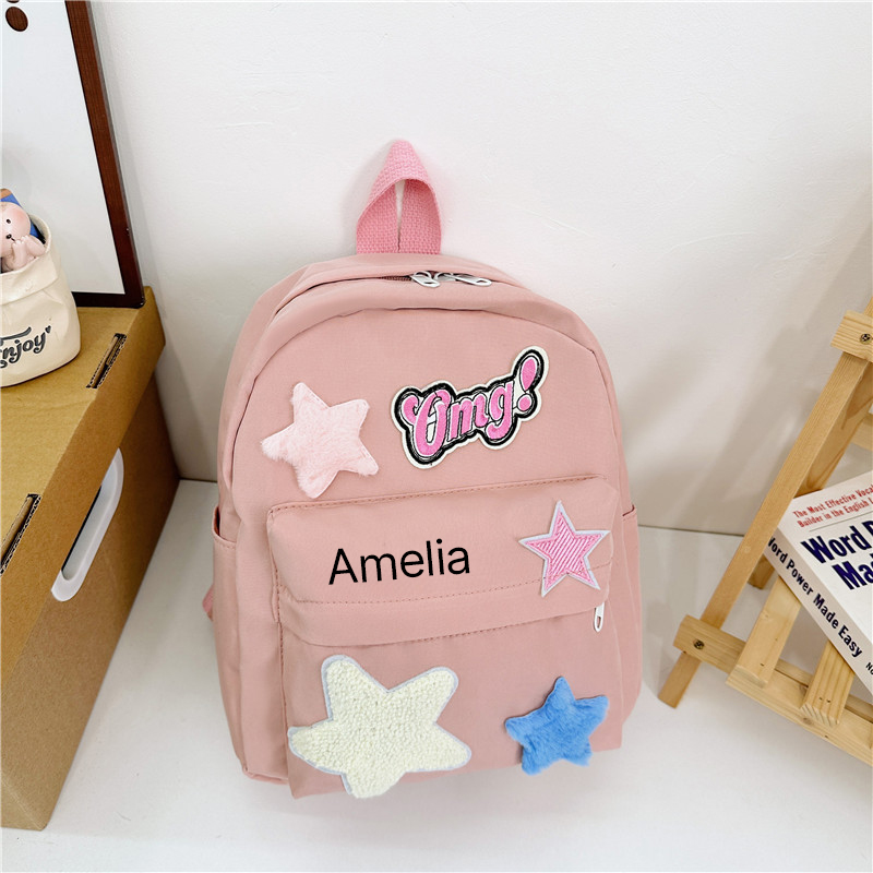 Personalized Kid Cute Star Backpack