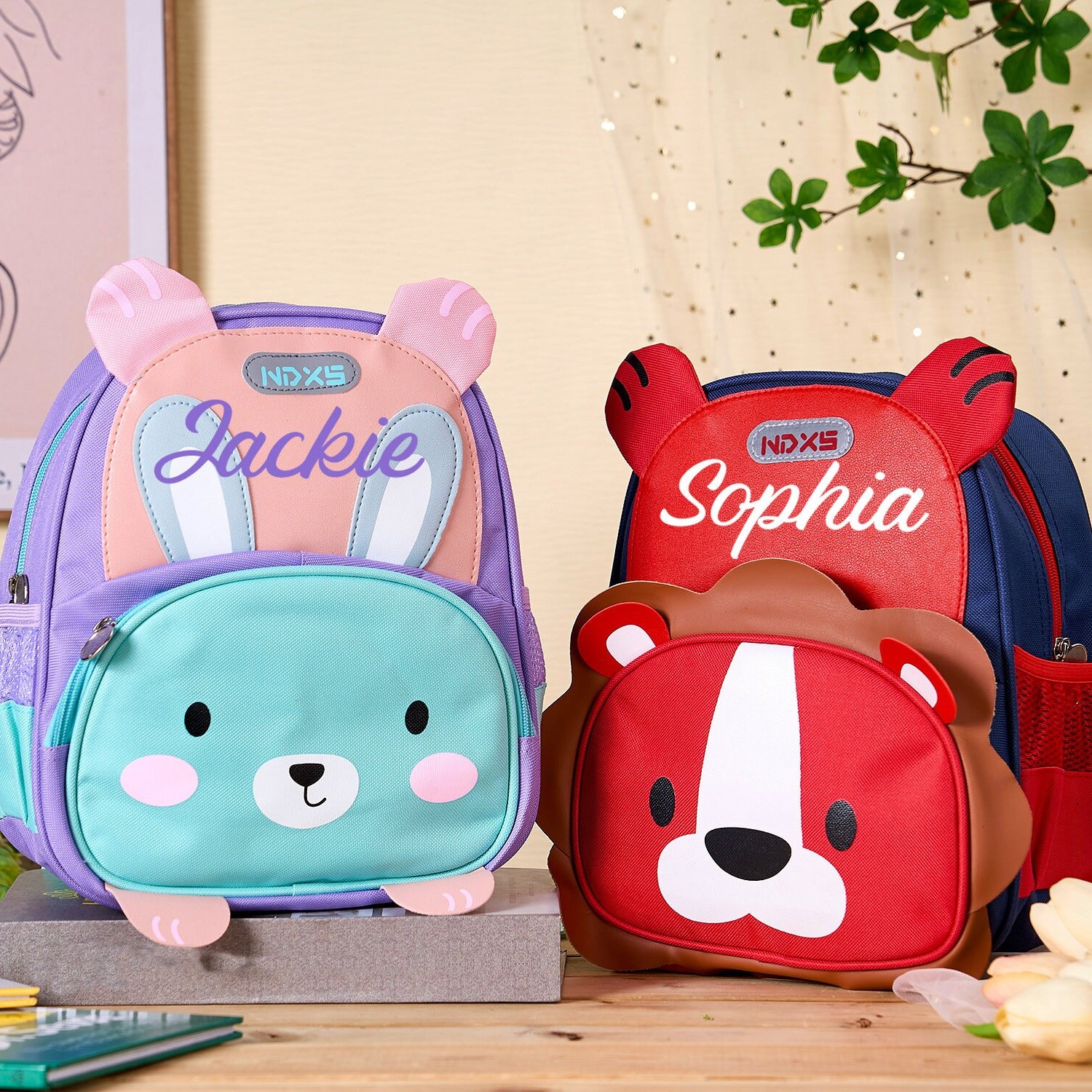 Personalized Color Cute Animal Backpack