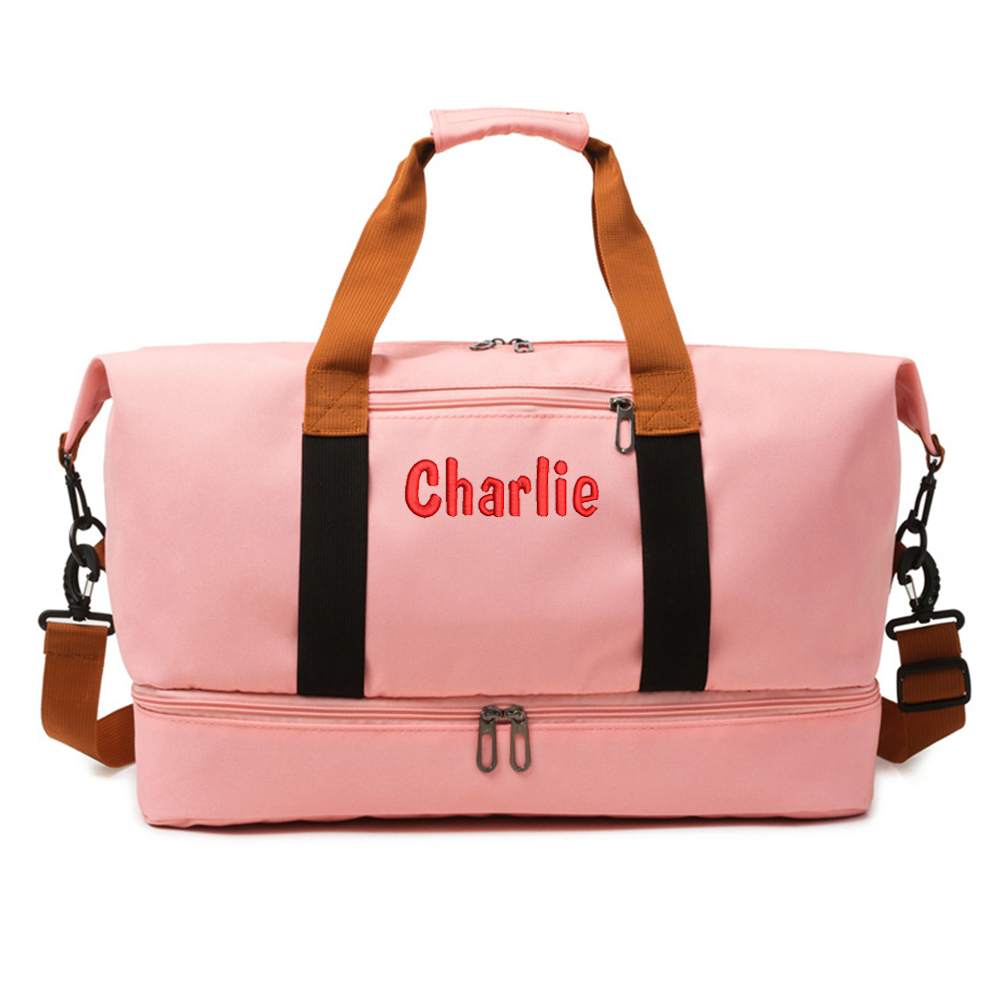 Personalized Embroidery Oxford Fabric Duffle Bag