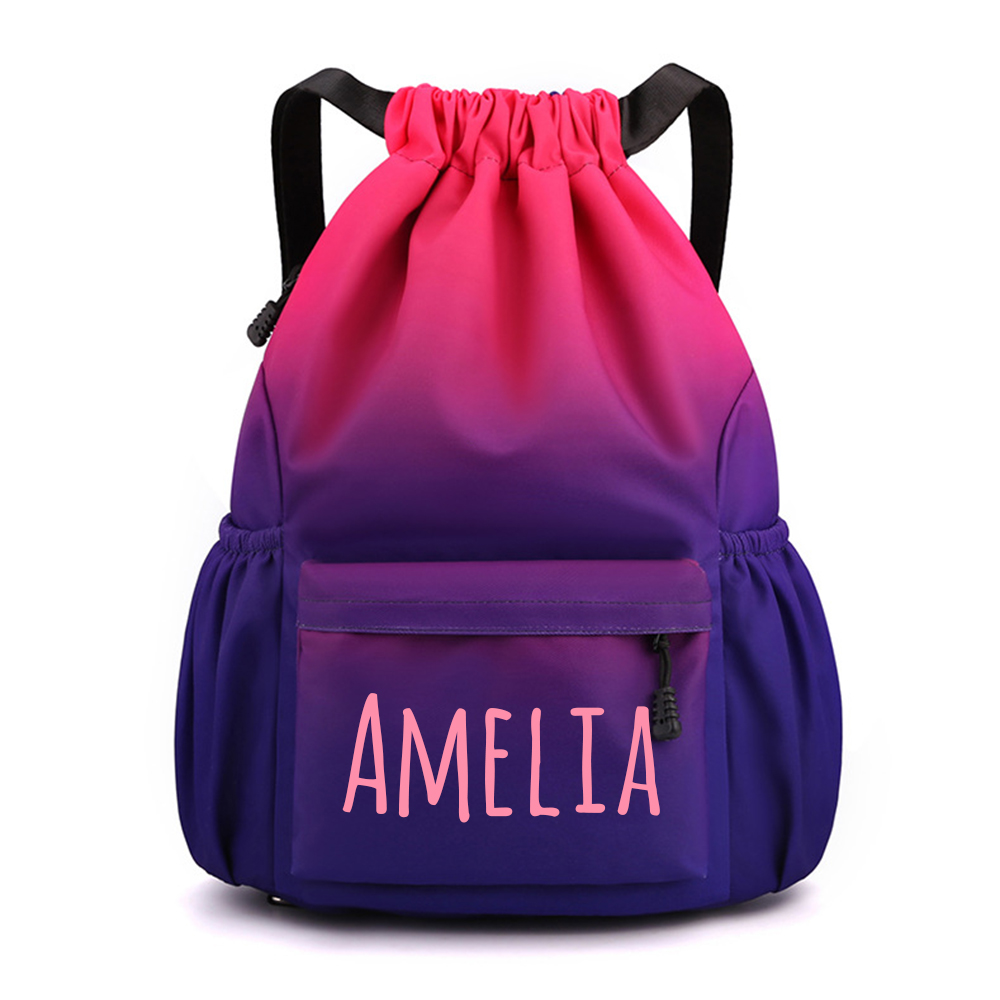 Personalized Colorful Waterproof Oxford Gym Backpack