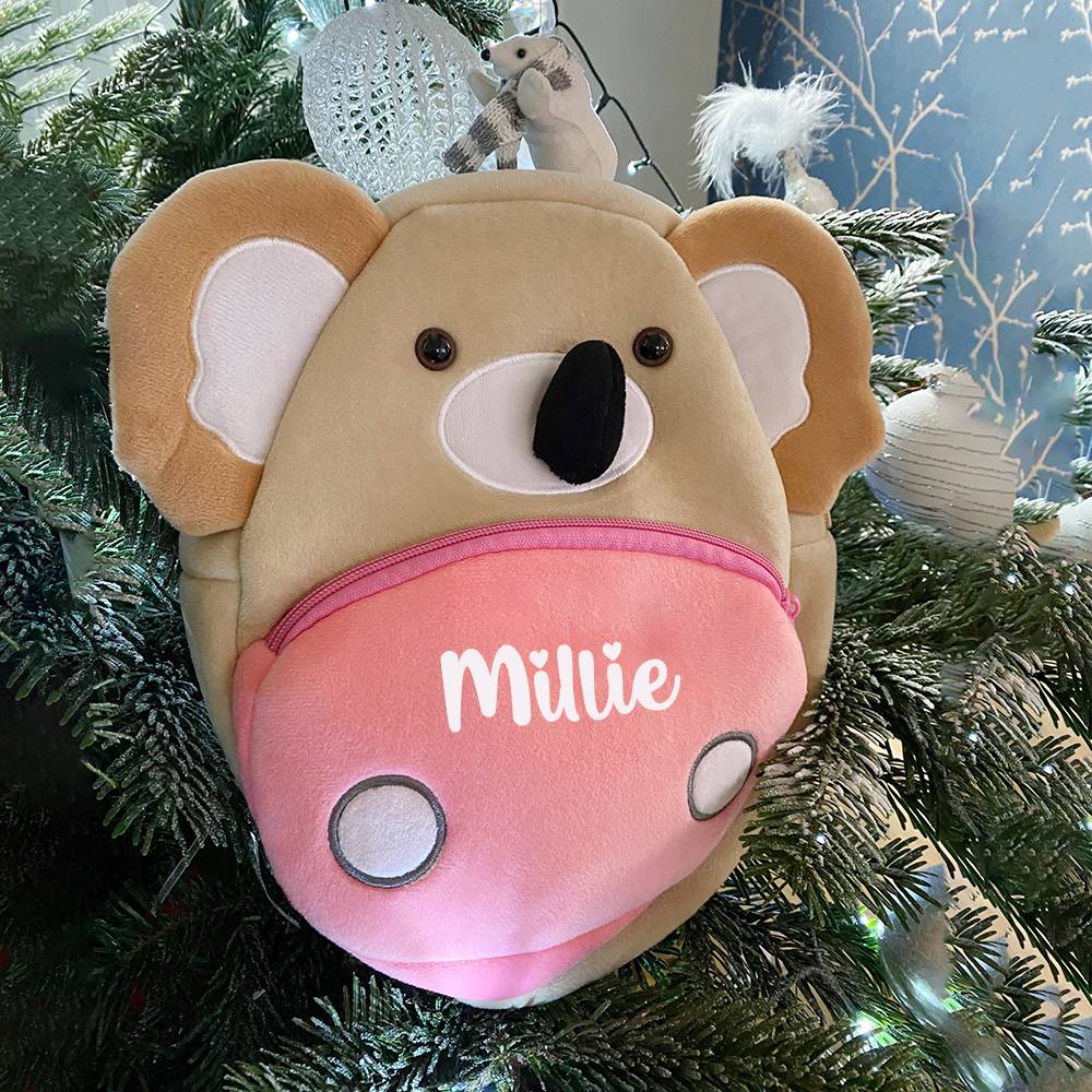 Personalized Cute Koala Animals Toddler Backpack