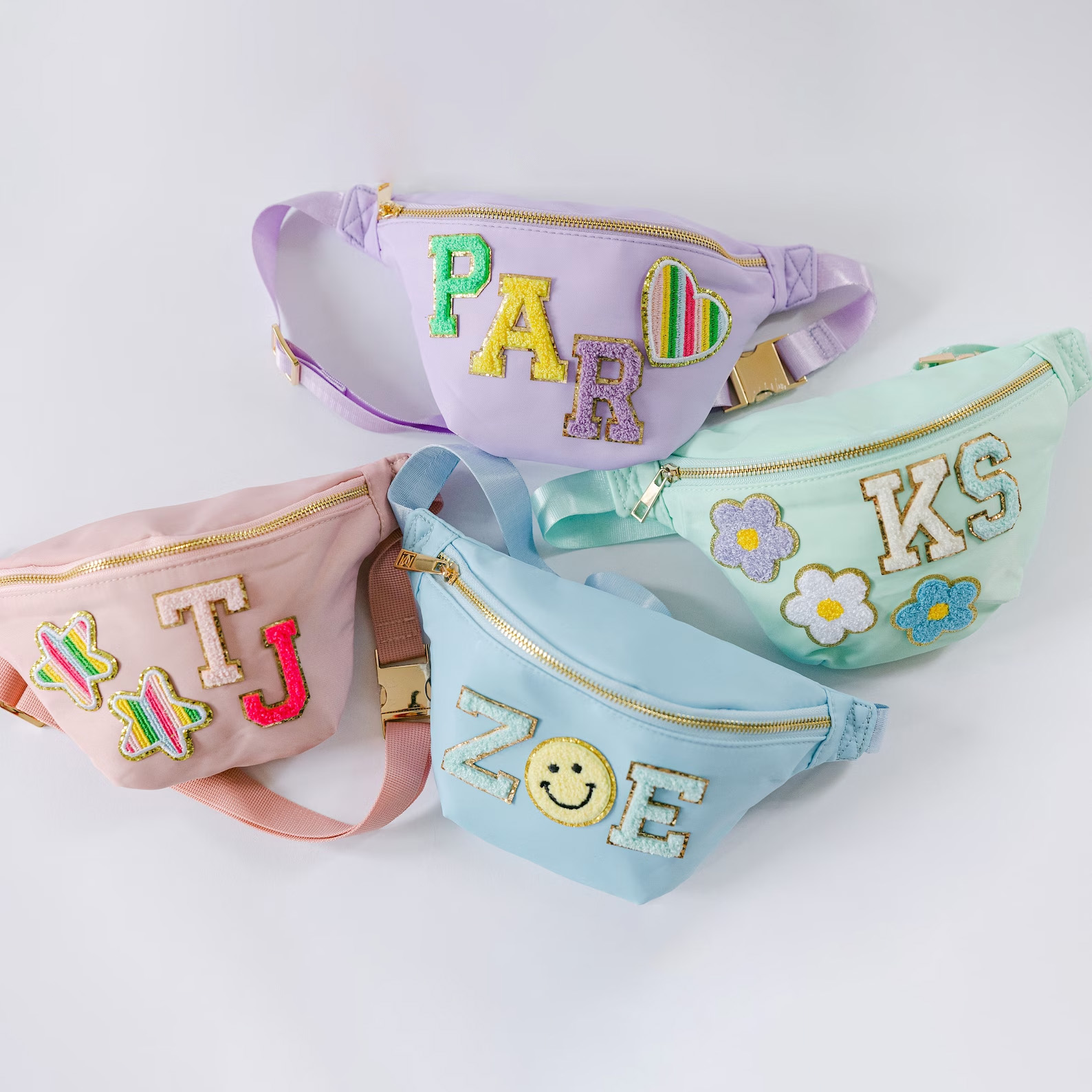 Personalized Chenille Patch Mini Fanny Pack