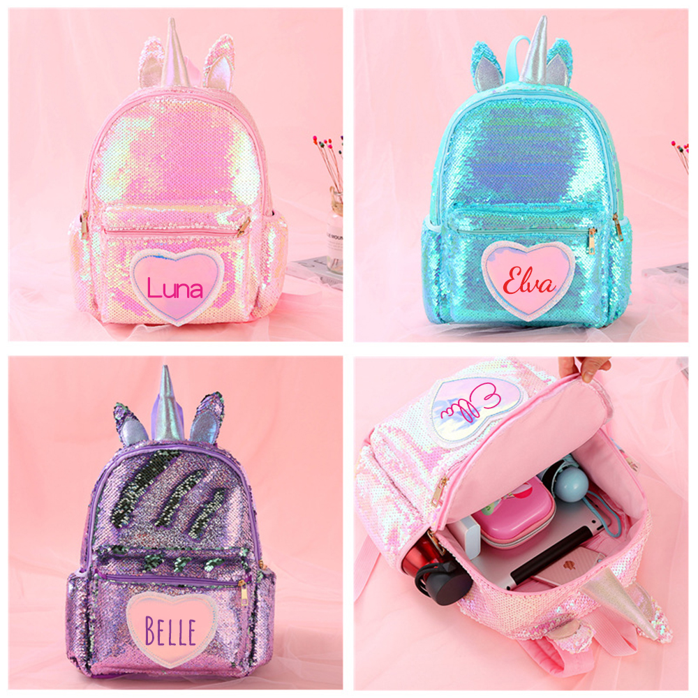 Personalized Shining Unicorn Backpack