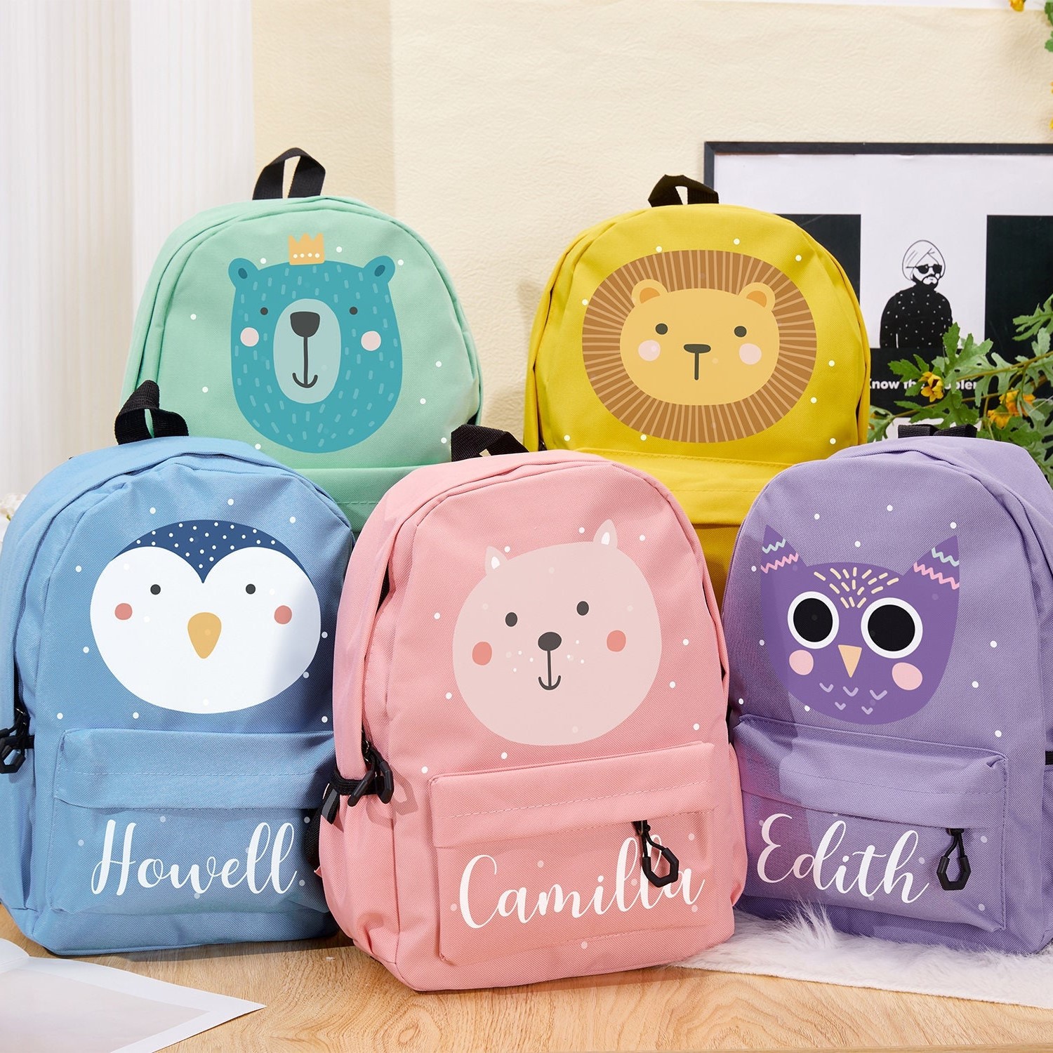 Personalized Color Cute Pattern Backpack