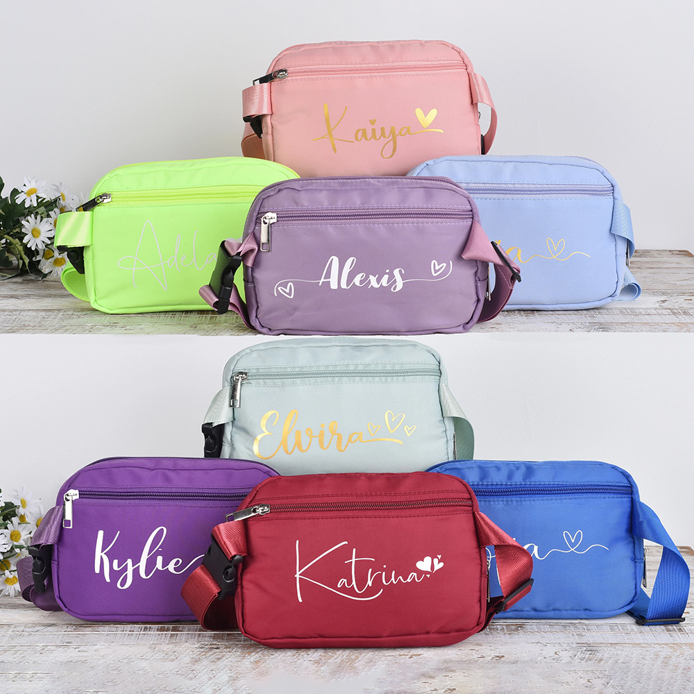 Personalized Name Colorful Fanny Pack