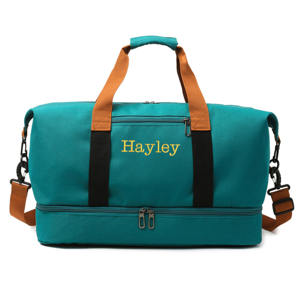 Personalized Embroidery Oxford Fabric Duffle Bag