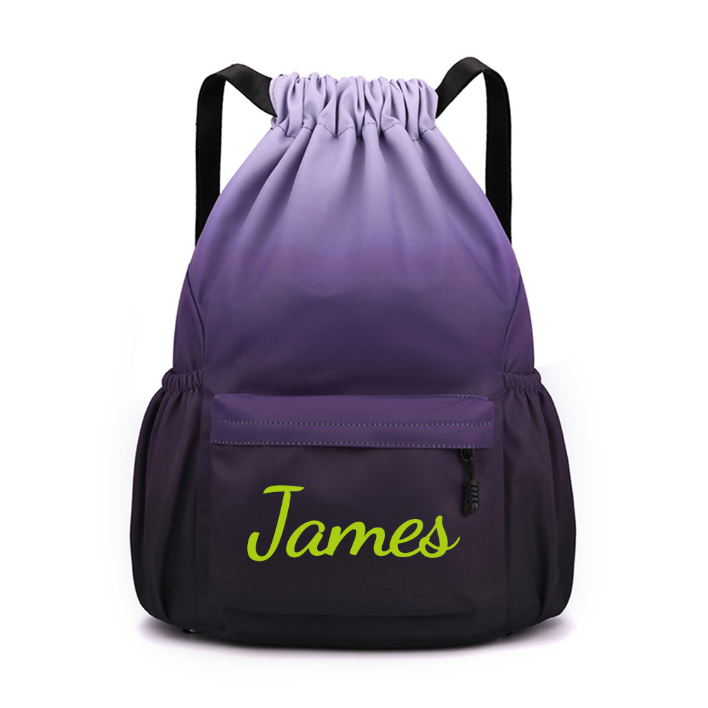 Personalized Colorful Waterproof Oxford Gym Backpack